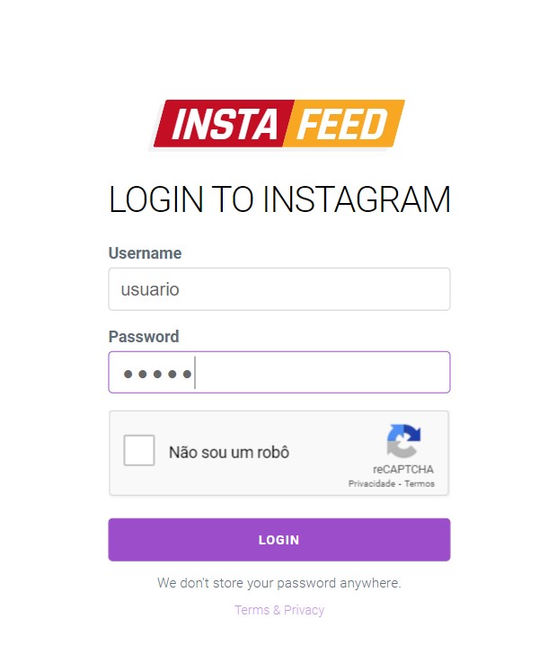 instafeed hosted